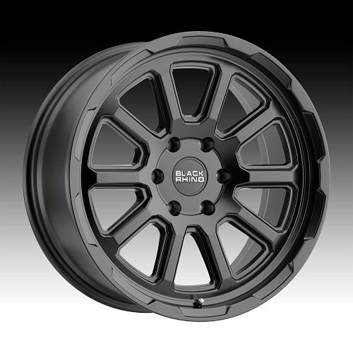 Black Rhino Chase Matte Black Custom Truck Wheels 1